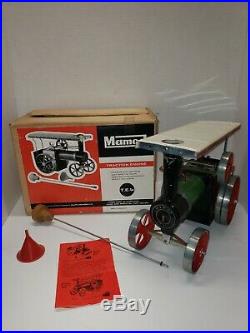 Vintage Mamod Traction Engine Live Steam Engine Tractor Model TE1A