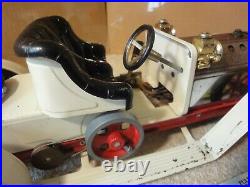 Vintage Mamod pressed steel, 1319 Roadster SA1 steam engine powered model car