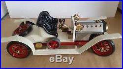 Vintage Mamod toy car steam engine roadster
