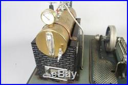 Vintage Marklin live steam engine, prewar tin toy #1