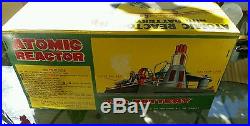 Vintage Marx Atomic Reactor Tin Toy Steam Engine 1950's Japan With Box Looks New