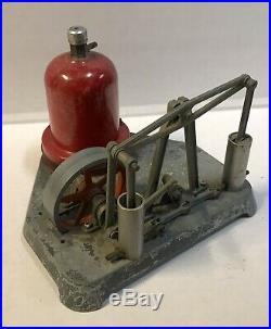 Vintage Metal Toy Walking Beam Pump Electric Air Steam Engine
