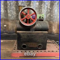 Vintage Model Steam Engine Mamod Mm1 Stationary Engine Brass Boiler + Other