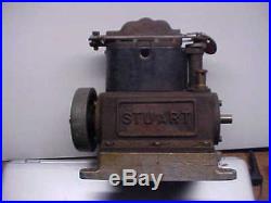 Vintage STUART SIRIUS MODEL Live Steam Engine Toy