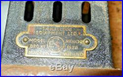Vintage Signalling Equipment Ltd steam engine Model Minor