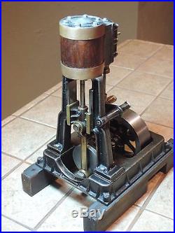 Vintage Sipp 1/4 HP Vertical Workshop Steam Engine