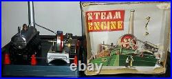 Vintage Steam Engine Model With Original Box NICE