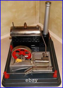 Vintage Steam Engine Model With Original Box NICE