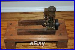 Vintage Steam Engine Original Plant Parts Measures 2-1/2 by 1-1/4 by 3 High