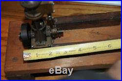 Vintage Steam Engine Original Plant Parts Measures 2-1/2 by 1-1/4 by 3 High