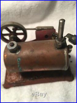 Vintage Steam Engine with Whistle