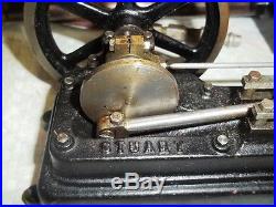 Vintage Stuart Toy Steam Engine Model 500 Boiler Stationary Mill Engine Antique