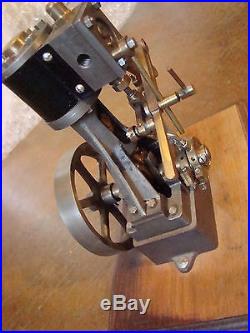 Vintage Stuart Vertical Model Steam Engine