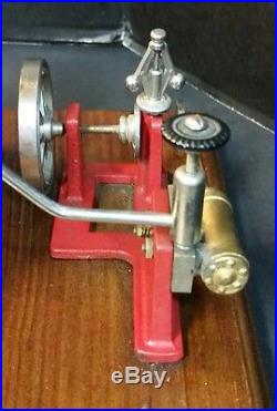 Vintage Toy Weeden Steam Engine #44 Whistle Governor Site Glass Brass Boiler