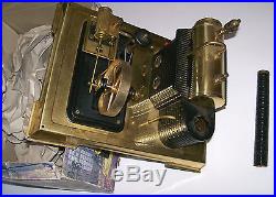 Vintage WILESCO German Toy Steam Engine In Box, D106 Dampfmaschine D-106 GERMANY