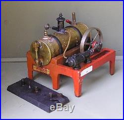 Vintage Weeden 14 horizontal live steam engine