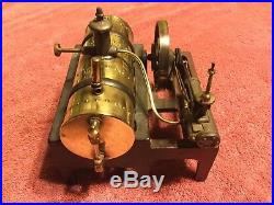 Vintage Weeden Brass Steam Engine in decent condition