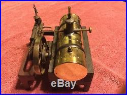 Vintage Weeden Brass Steam Engine in decent condition