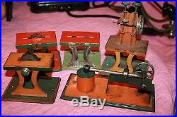 Vintage Weeden Mini Work Shop Steam Engine Tool Trip Hammer Saw Grinder More