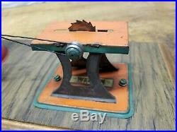 Vintage Weeden Steam Engine Toy Model With Table Saw