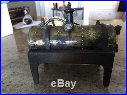 Vintage Weeden Toy Steam Engine Cast Iron/Brass