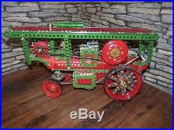 Vintage Well Built Electric Meccano John Fowley R3 Showmans Steam Engine Model