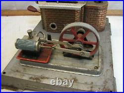 Vintage Wilesco D10 Toy Model Live Steam Engine Pellet Burner Germany