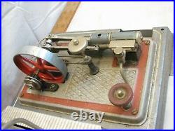 Vintage Wilesco D16 Toy Model Live Steam Engine Pellet Burner West Germany
