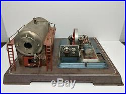 Vintage Wilesco D28 Live Toy Steam Engine Model Rare 110V Version