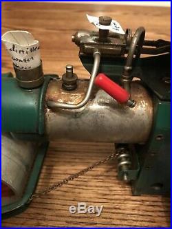 Vintage Wilesco D365 Toy Steam Engine Roller