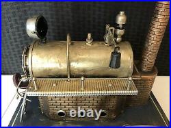 Vintage Wilesco Dampfmaschine Germany D 20 Steam Engine Toy Model