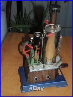 Vintage Wilesco Dampfmaschine Steam Engine Model D45 NICE! W. Germany