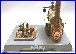 Vintage Wilesco Live Steam Engine Model D12 Machine Antique Toy with Box Plus