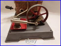 Vintage Wilesco Live Steam Engine Stationary Plant Toy Germany