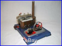 Vintage Wilesco Toy Horizontal Steam Engine
