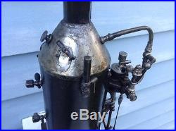 Vintage excelsior miniature steam engine