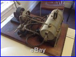 Vintage miniature steam engine