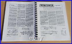 Virginia by LBSC Live Steam Model Locomotive kit instructions, drivers & rails
