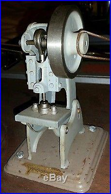 Vtg 1950's Wilesco R200 Atomic Reactor Live Steam Engine & Machine Shop Tools