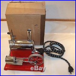 Vtg. 1950s Empire The Metal Ware Corp. #46 Electric 120 Volt Toy Steam Engine