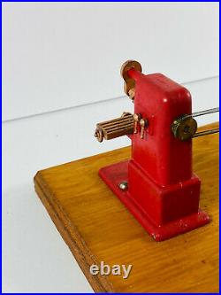 Vtg Jensen Mfg. Co. Salesman Sample Steam Engine Machine Shop Model 100 toy