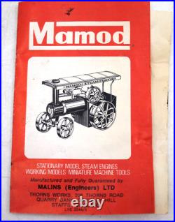Vtg Mamod Minor 2 Steam Engine Toy + Grinder + Boxed Polishing Machine England