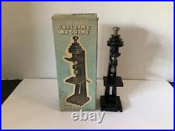 Vtg Sel Toy Model 3030 Drilling Machine Steam Engine Hit Miss Electric Motor Box