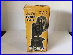 Vtg Sel Toy Model 3050 Power Press Steam Engine Hit Miss Electric Motor England