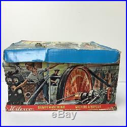 WILESCO D10 Toy Steam Engine Western Germany withbox, & Extras