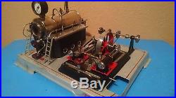 Wilesco D-22 Toy Twin Cylinder Steam Engine Made In Germany