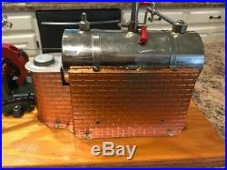 WOW! Vintage 1950 Rare JENSEN STYLE 10 MODEL STEAM ENGINE ELECTRIC DYNAMO PLANT