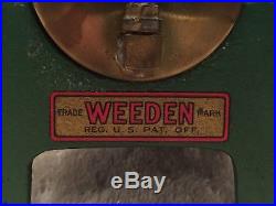 Weeden No. 14 Steam Engine with Rare Green Base
