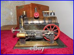 Weeden No. 7 Horizontal Steam Engine in Original Wooden Box 1890-1907 Era