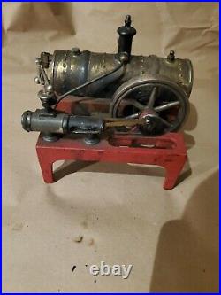 Weeden Toy Steam Engine Cast Iron Base 1920's Untested